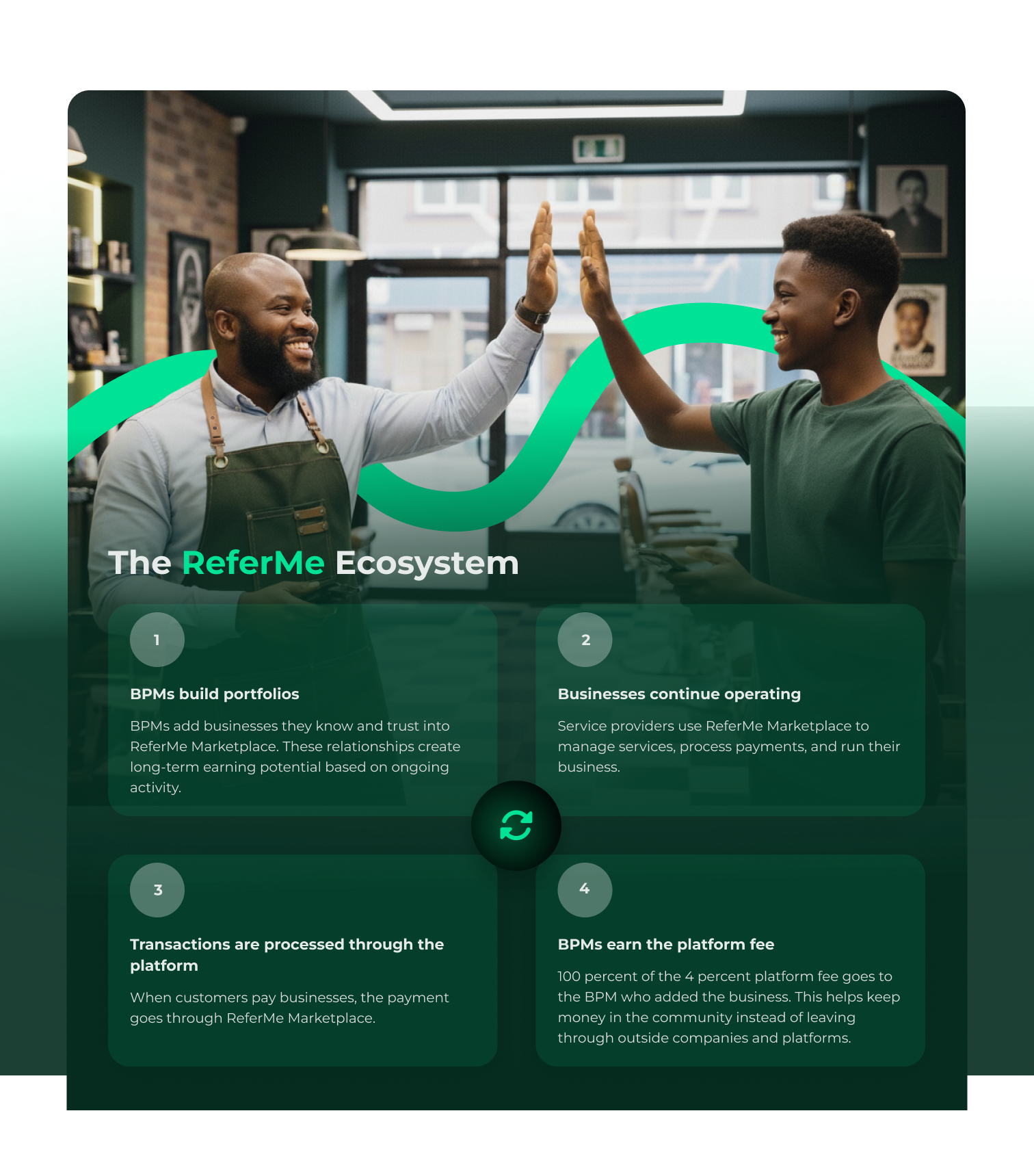 ReferMe Landing Page